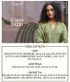 Clarae 4291 By Ganga Bemberg Silk Designer Suits
